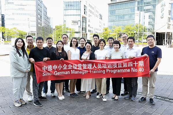 Fit for Partnership with Germany - 14 Managers from China in the Manager Training Programme